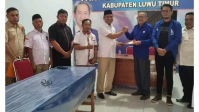 Berkomitmen Besarkan Partai, Sarkawi Cari Keberuntungan di Pilkada Luwu Timur