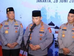 Sambut HUT Bhayangkara, Polri Gelar Doa Bersama, Kapolri : Moga kita semua diberikan kelancaran