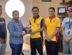 Kapolres Lutra Terima kunjungan juara Domino Kapolda Cup