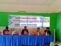 Pembentukan RKP dilaksanakan di Desa Bumi Harapan