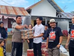 Usai dilantik, Kawasan dan Polres Lutra Salurkan Bantuan kepada Korban Banjir