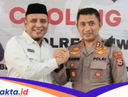 Guna terciptanya Kesejukan di Pilkada, Kapolres Lutim lakukan Cooling System di Partai Gerindra