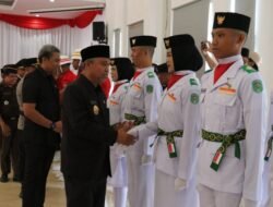 Budiman Kukuhkan 70 Paskibraka HUT RI ke – 79