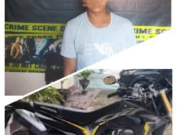 Curi Motor di Sukamaju, Warga Angkona ditangkap di Kalaena