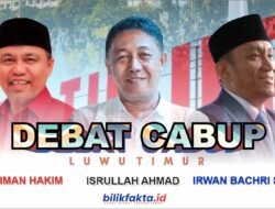 Dua Kali Debat Paslon, Masyarakat Harap Pelaksanaannya di Luar Luwu Timur