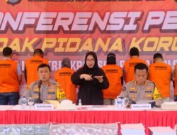 Kapolda Pimpin Press Release Penangan Kasus Tipikor di Sulsel