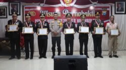 Wisuda Purna Bhakti Purnawirawan Polri  di Polres Lutra