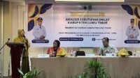Pemkab Lutim Kerjasama P2KP Unhas Gelar Bimtek Analis Kebutuhan Diklat