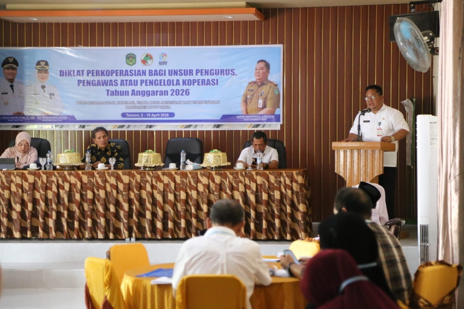 Perkuat SDM Koperasi, Pemkab Lutim Bekali Pengurus Lewat Pendidikan dan Pelatihan